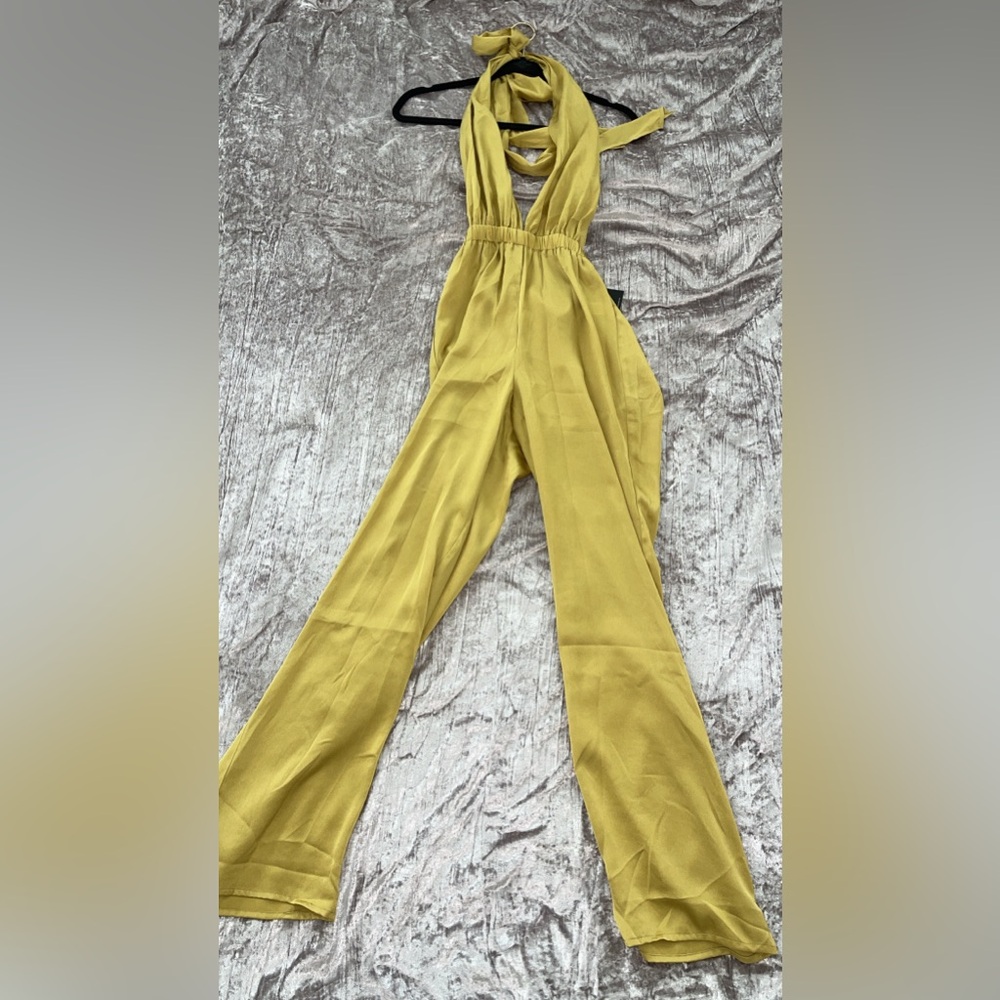 Halter top jumpsuit